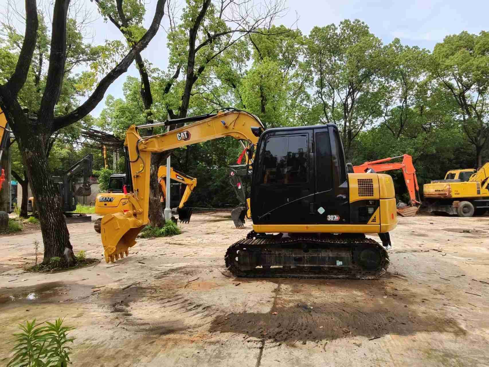 Japão Excavadora CAT Usada para venda Máquinas usadas 307D Jindongyu