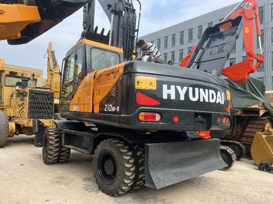 Coreia Excavadora Hyundai Usada para venda Usada R210w-9 21 Ton Jindongyu Machinery