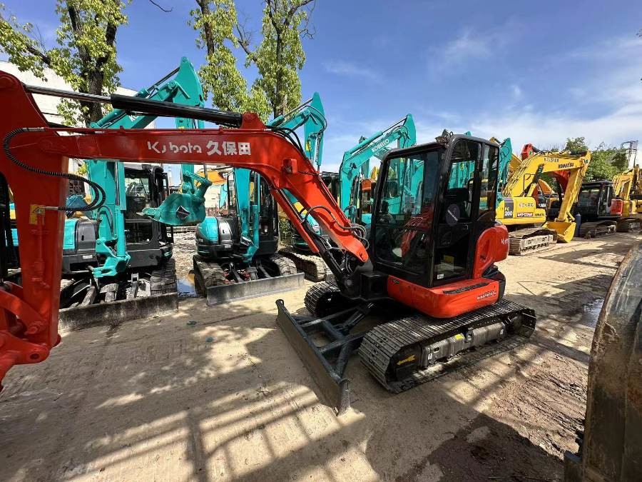 Japão Excavadora Kubota Usada para venda Máquinas de segunda mão KX155-5 Jindongyu