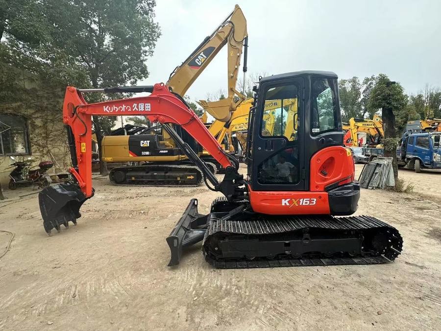 Kubota Kx163 Excavadora de alta qualidade Excavadora usada Kx165 Kx161 Mini Hidráulica