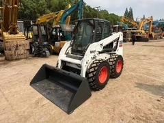 Pequena Bobcat S160 Usada Máquina de Carregamento de Skid Steer Em Bom Condição