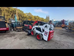 Bobcat S185 Carregador de direção de deslizamento usado Bom estado de trabalho Carregador de direção de deslizamento de Bobcat